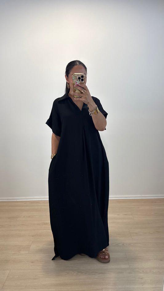 ROBE THALYA BLACK