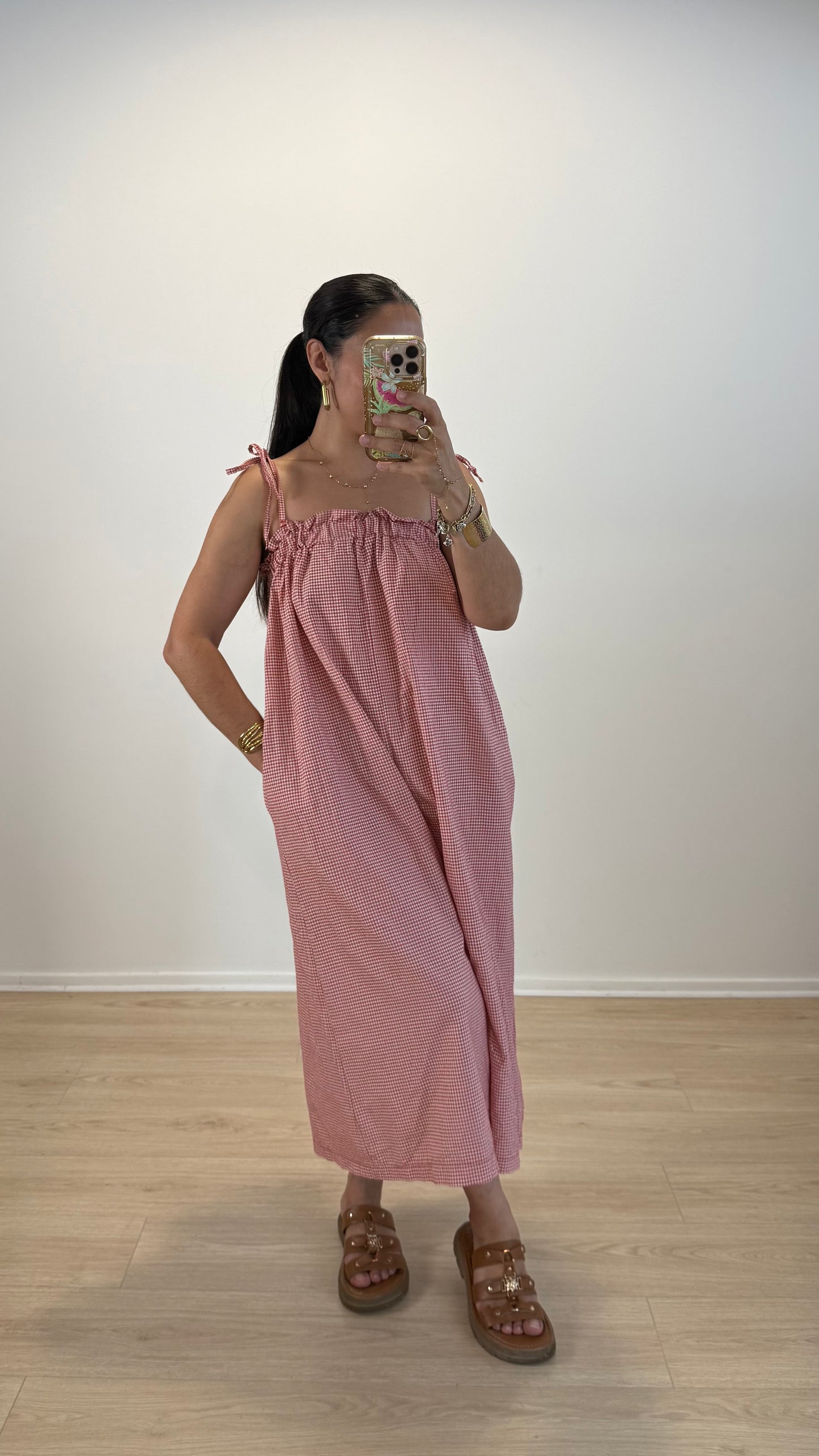 COMBI JUPE CULOTTE VICHY