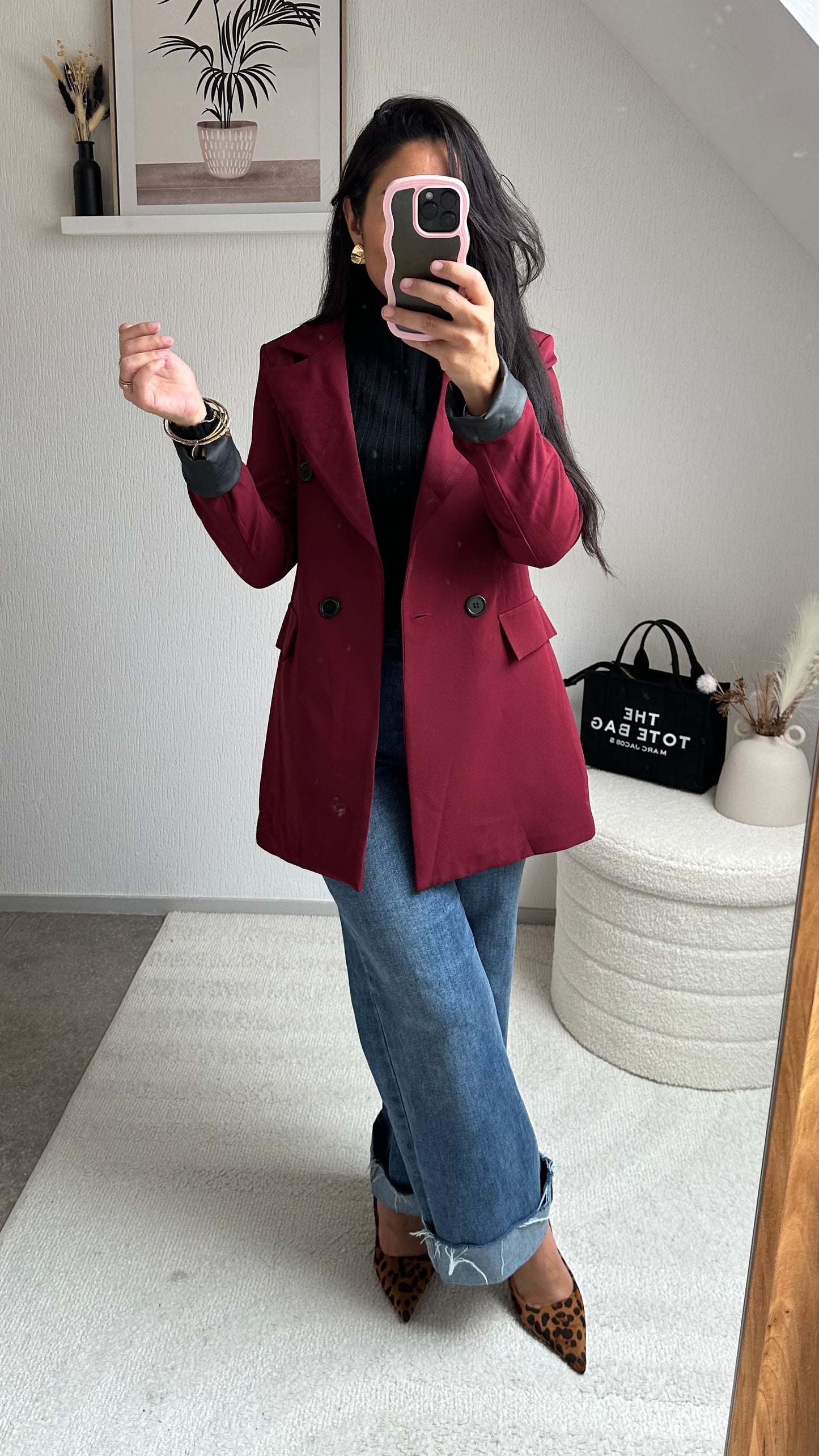 BLAZER LISA BORDEAUX