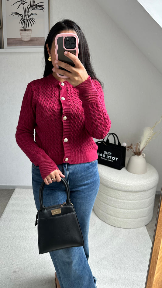 PULL ALYA BORDEAUX