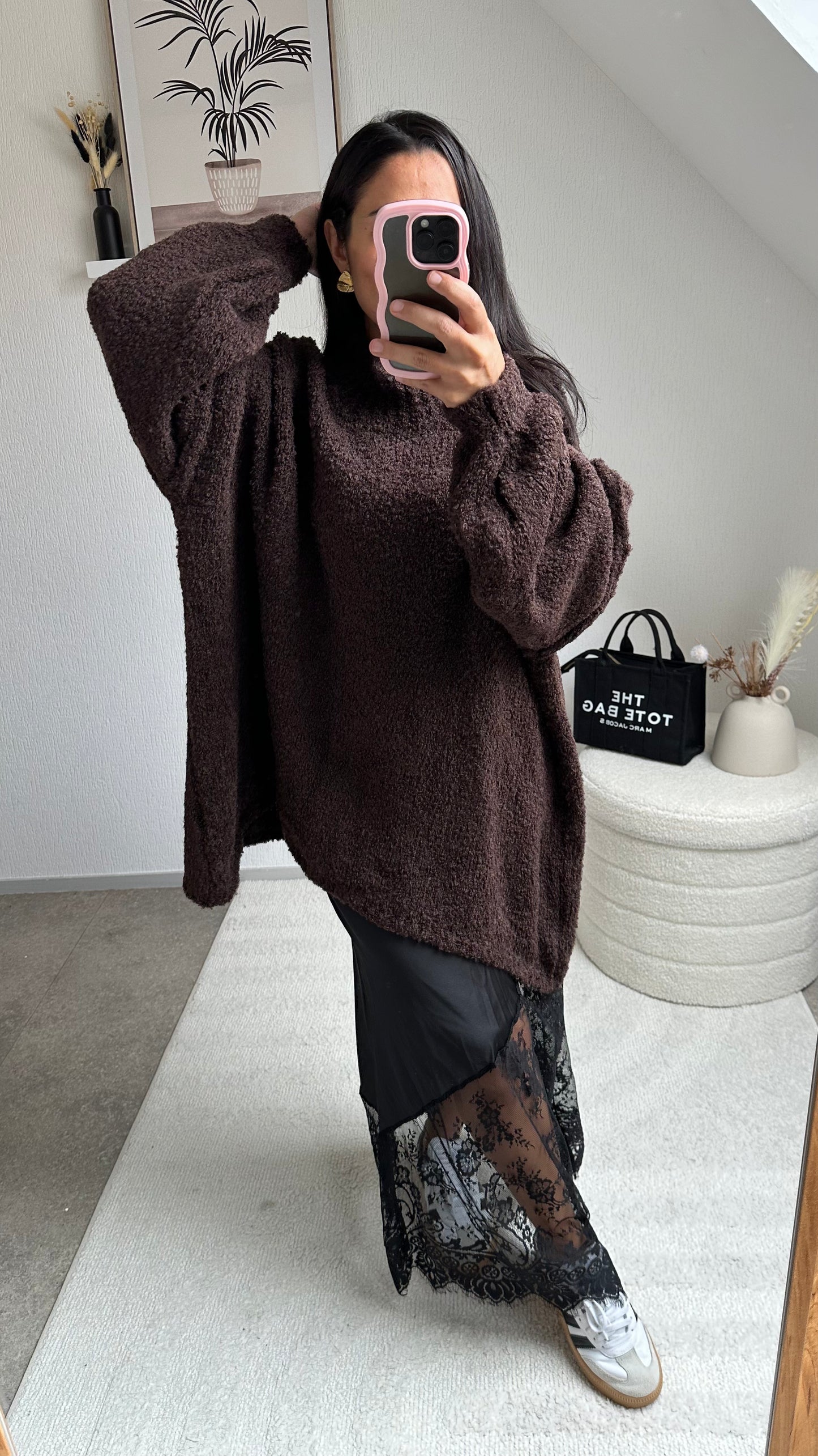 PULL DOUDOU MARRON