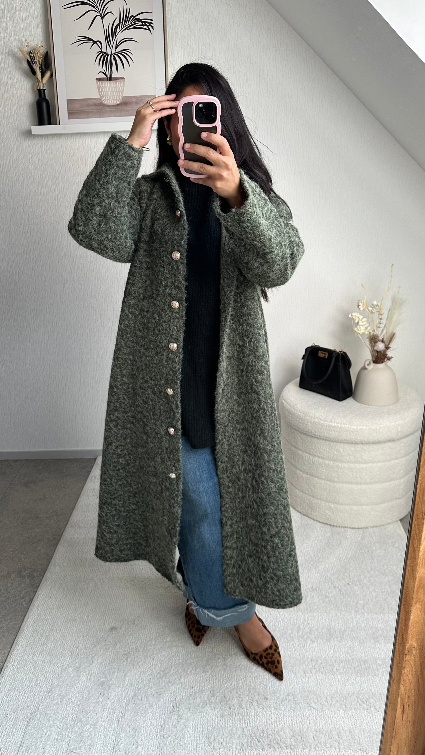 MANTEAU CHLOÉ VERT