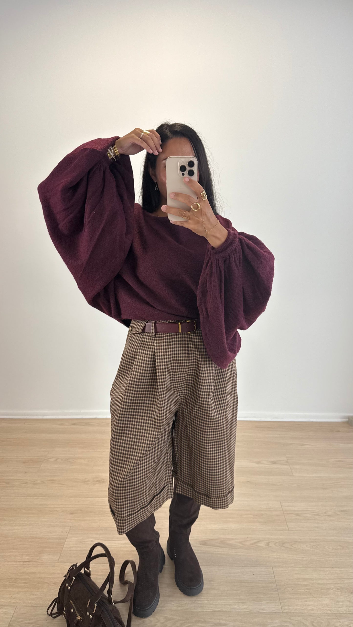 PULL NATACHA BORDEAUX