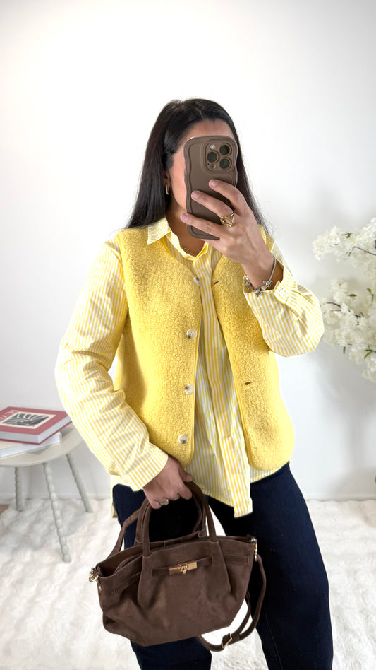 GILET VICTORIA JAUNE