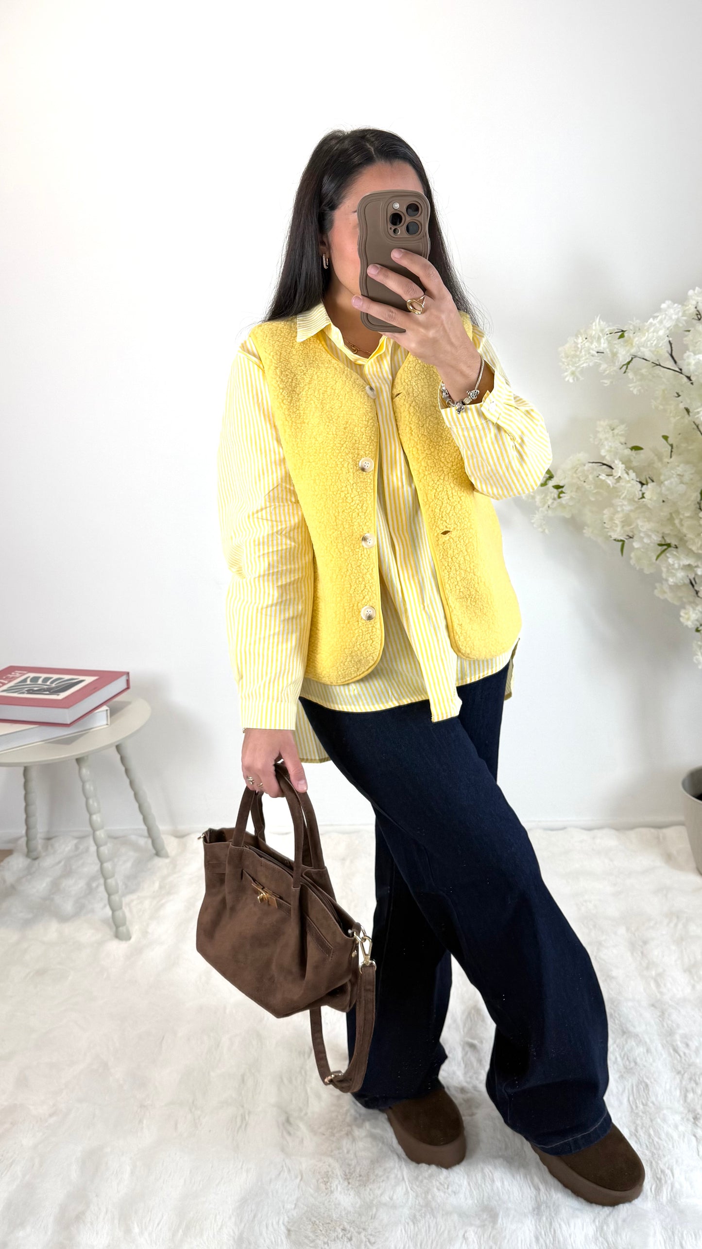 CHEMISE IZIA JAUNE