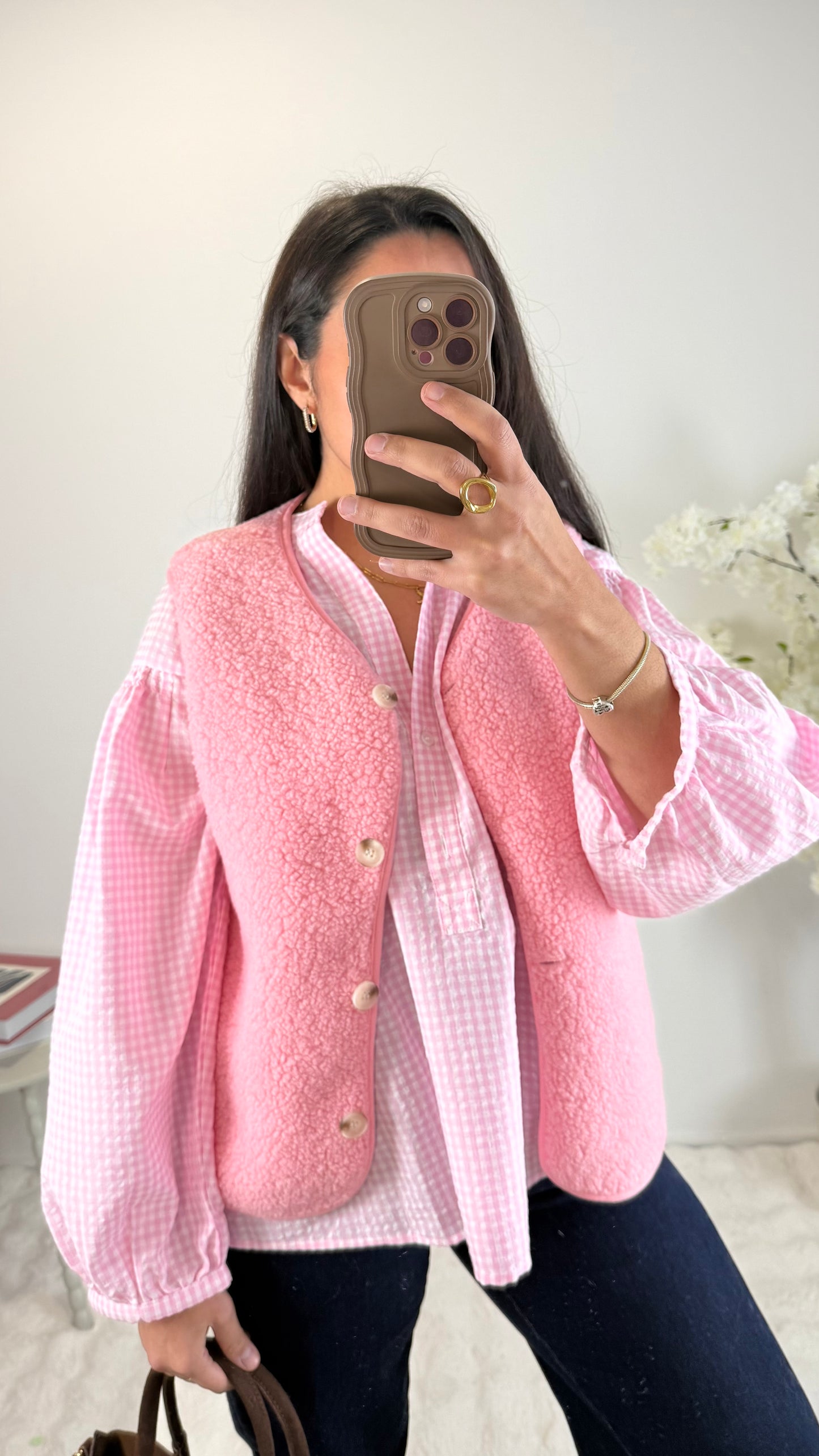 GILET VICTORIA ROSE