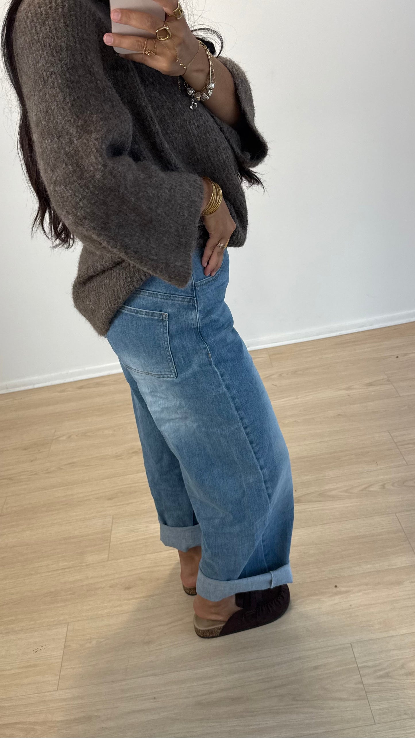 JEANS COUPE BALLON LOUISA