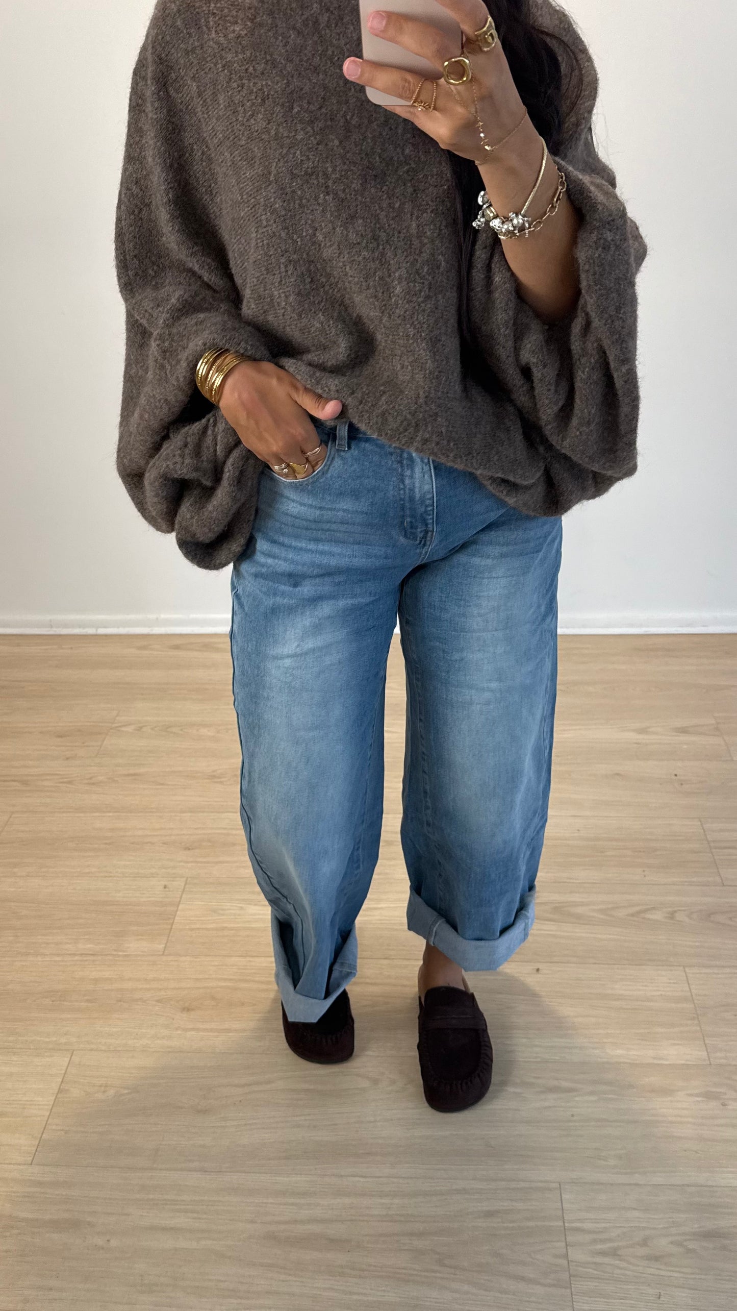 JEANS COUPE BALLON LOUISA
