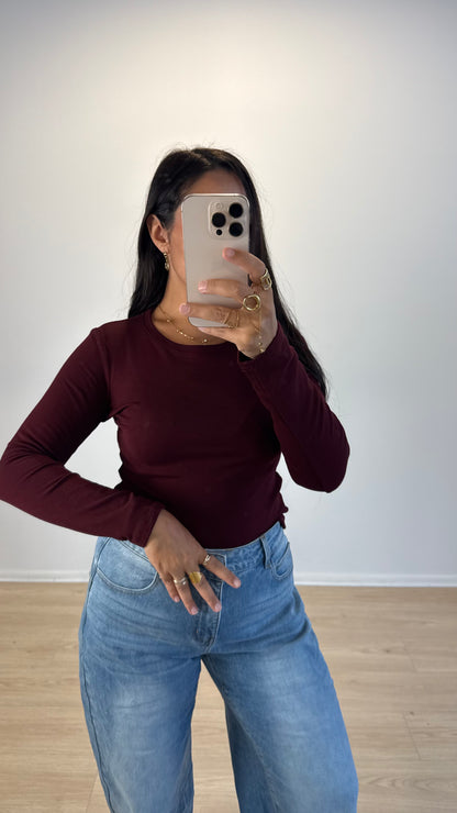 TOP BASIQUE BORDEAUX