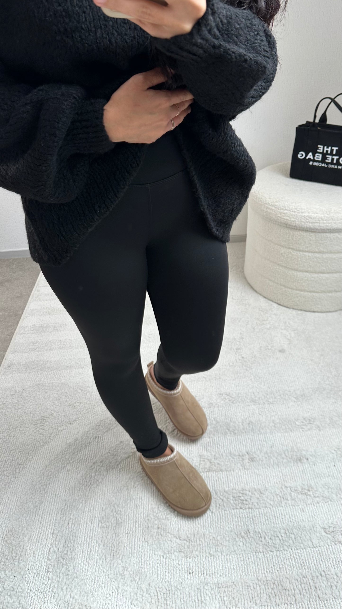 LEGGING POLAIRE BLACK