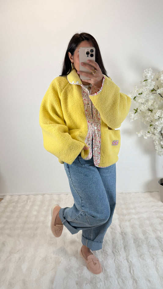 VESTE RÉVERSIBLE ANA JAUNE