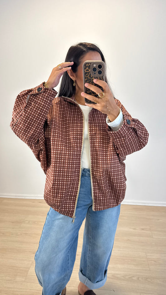 VESTE ZÉLIE TERRACOTTA
