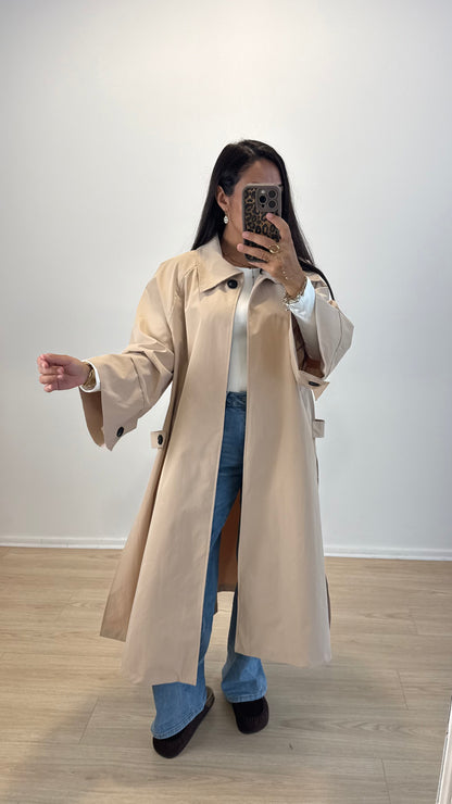 TRENCH HILONA BEIGE
