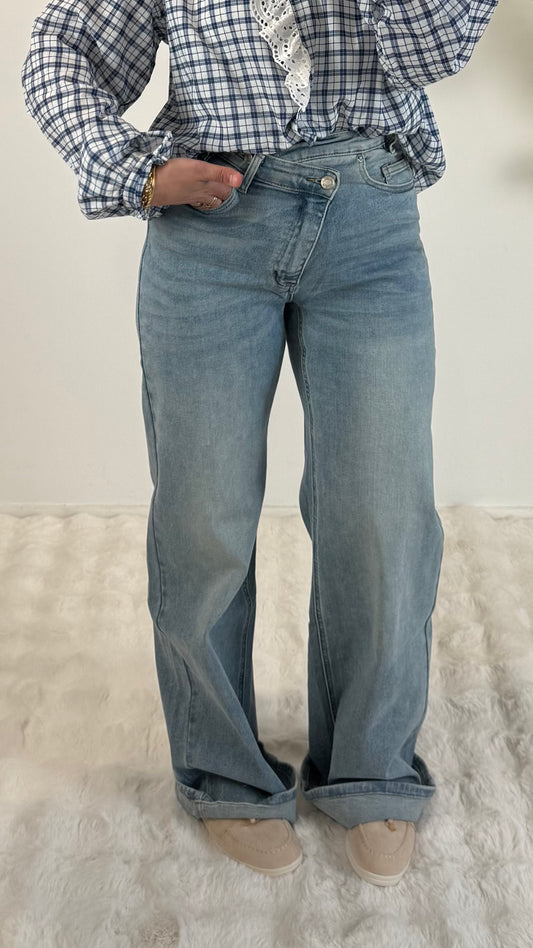 JEANS ASYMETRIQUE DAD FIT