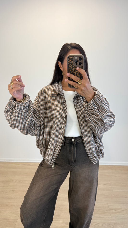 VESTE KARL BLACK&CHOCO