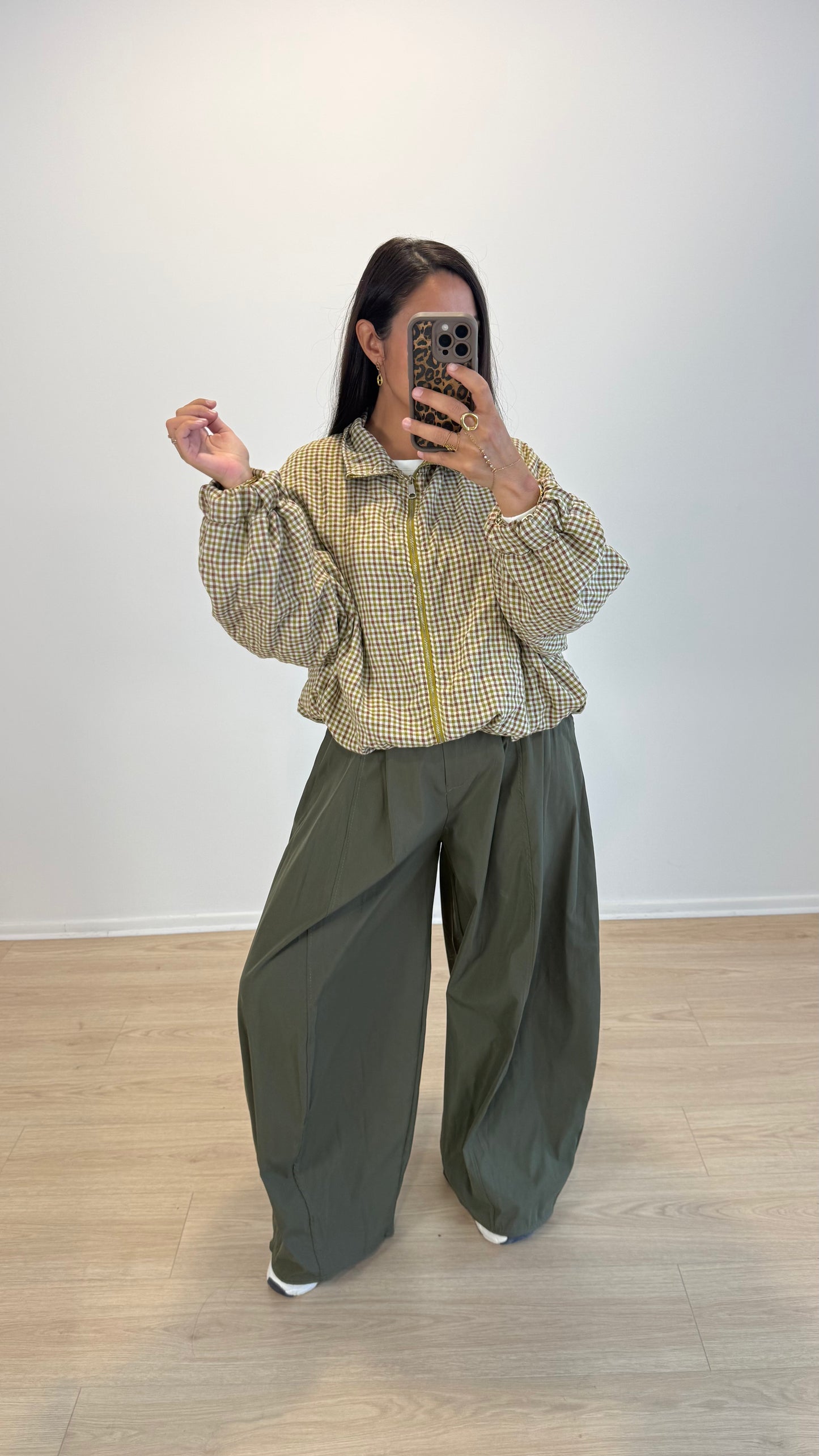 VESTE KARL OLIVE&CHOCO