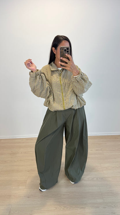 VESTE KARL OLIVE&CHOCO