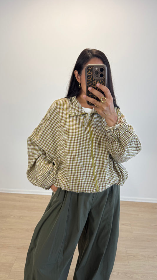 VESTE KARL OLIVE&CHOCO