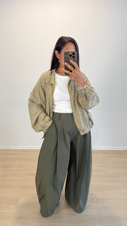 VESTE KARL OLIVE&CHOCO