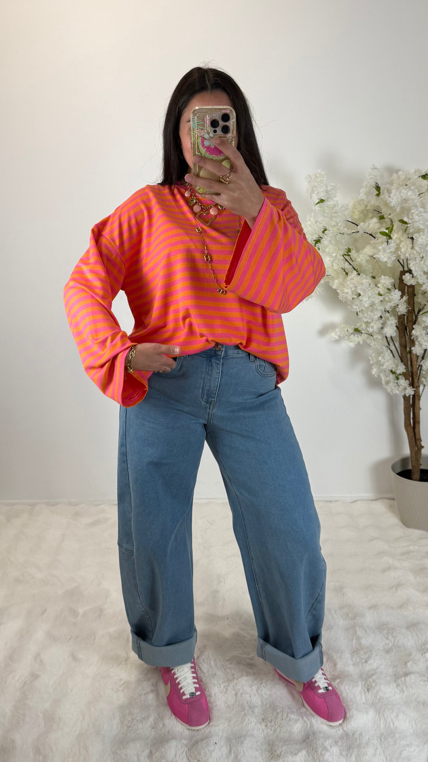 TOP ISIS ORANGE&ROSE