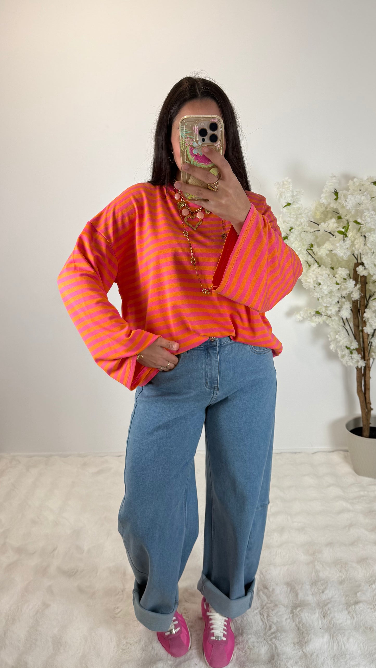 TOP ISIS ORANGE&ROSE