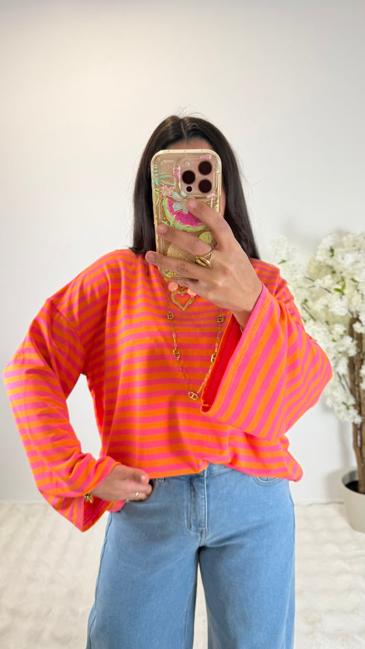 TOP ISIS ORANGE&ROSE