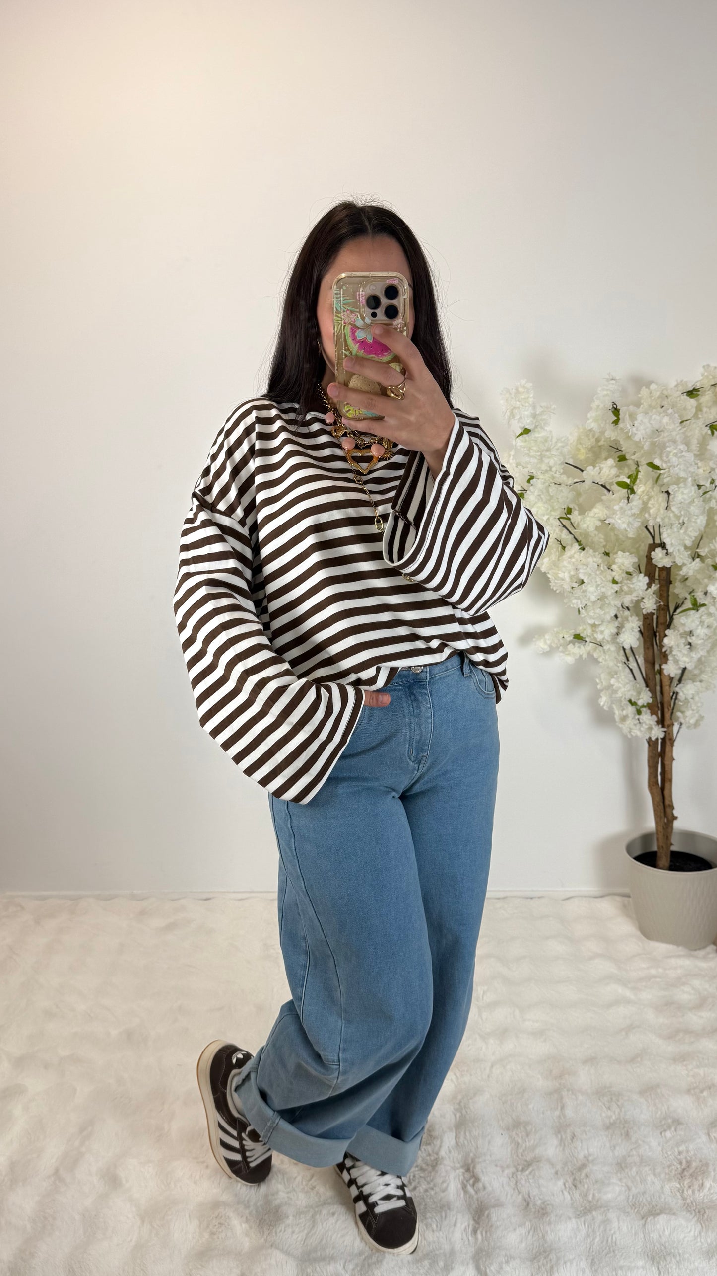 TOP ISIS CHOCO&BLANC