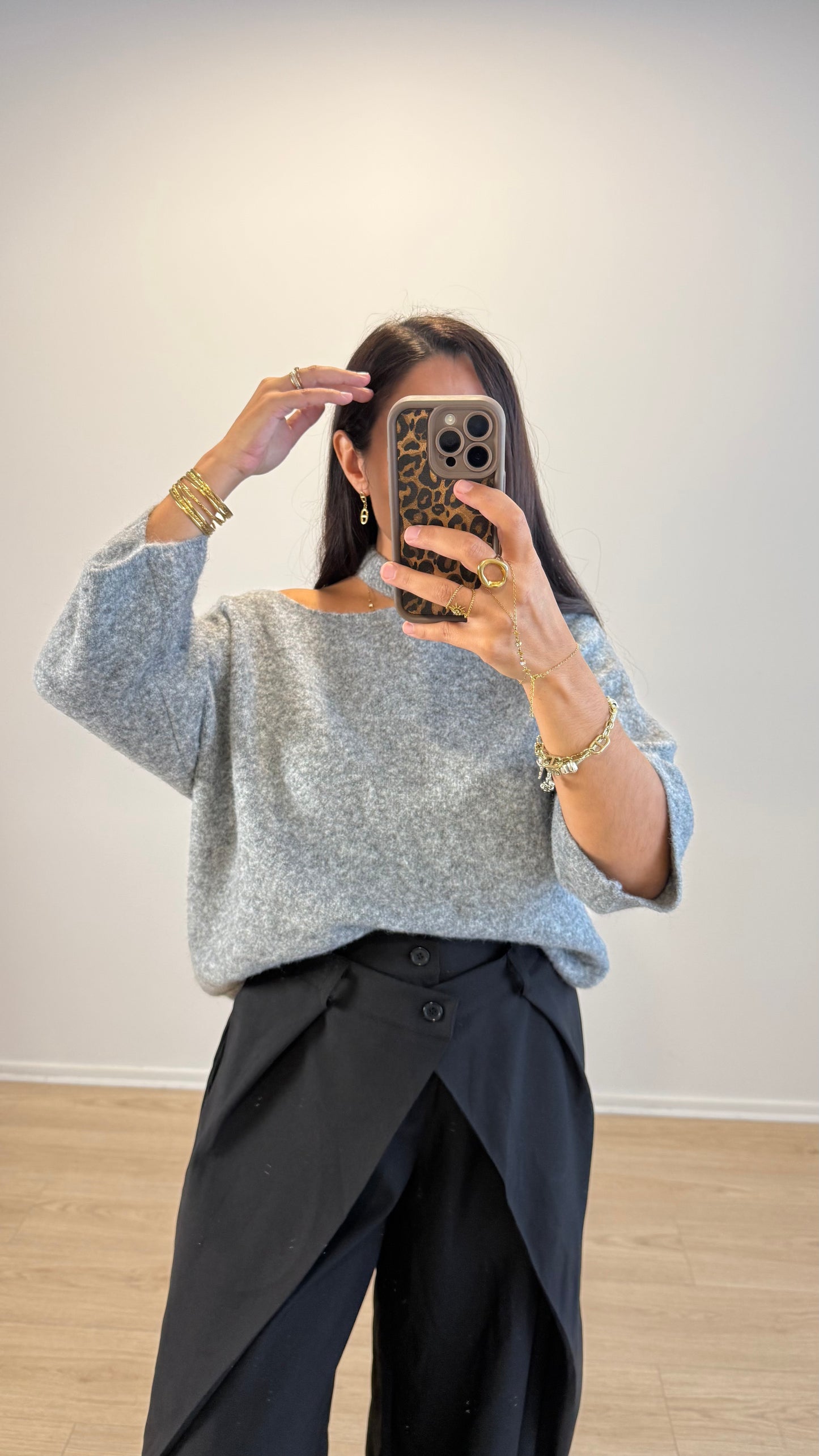 PULL AMANDA GRIS