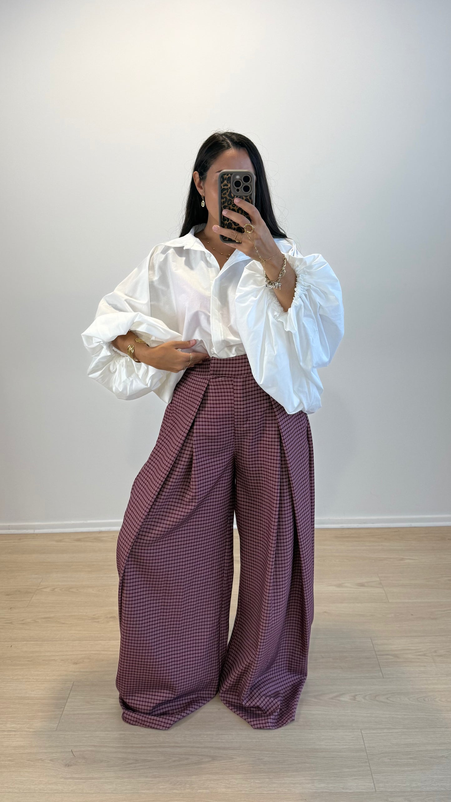 PANTALON LOANE BORDEAUX