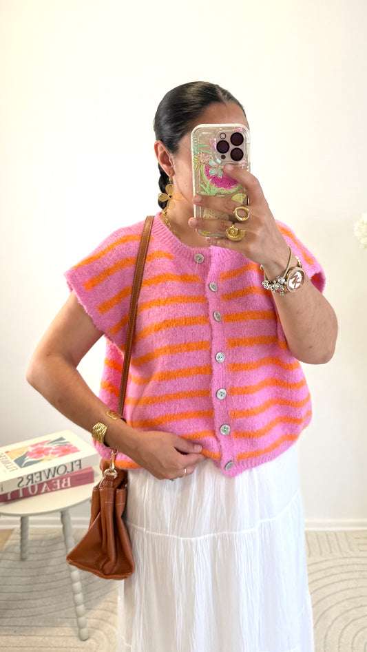 PULL VICTOIRE ROSE