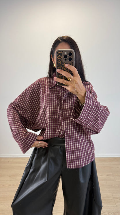 CHEMISE CHARLY BORDEAUX