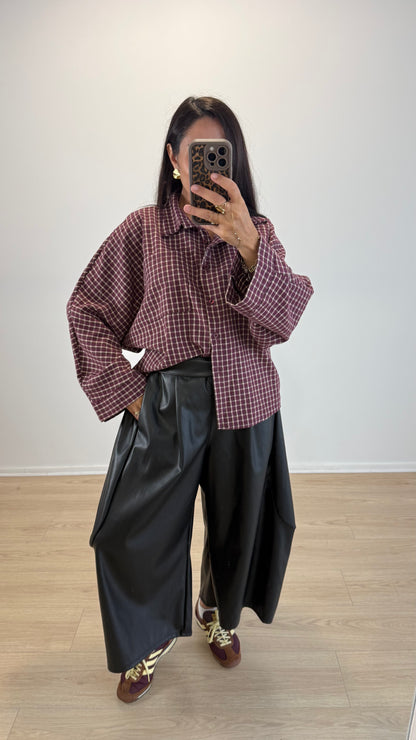 CHEMISE CHARLY BORDEAUX