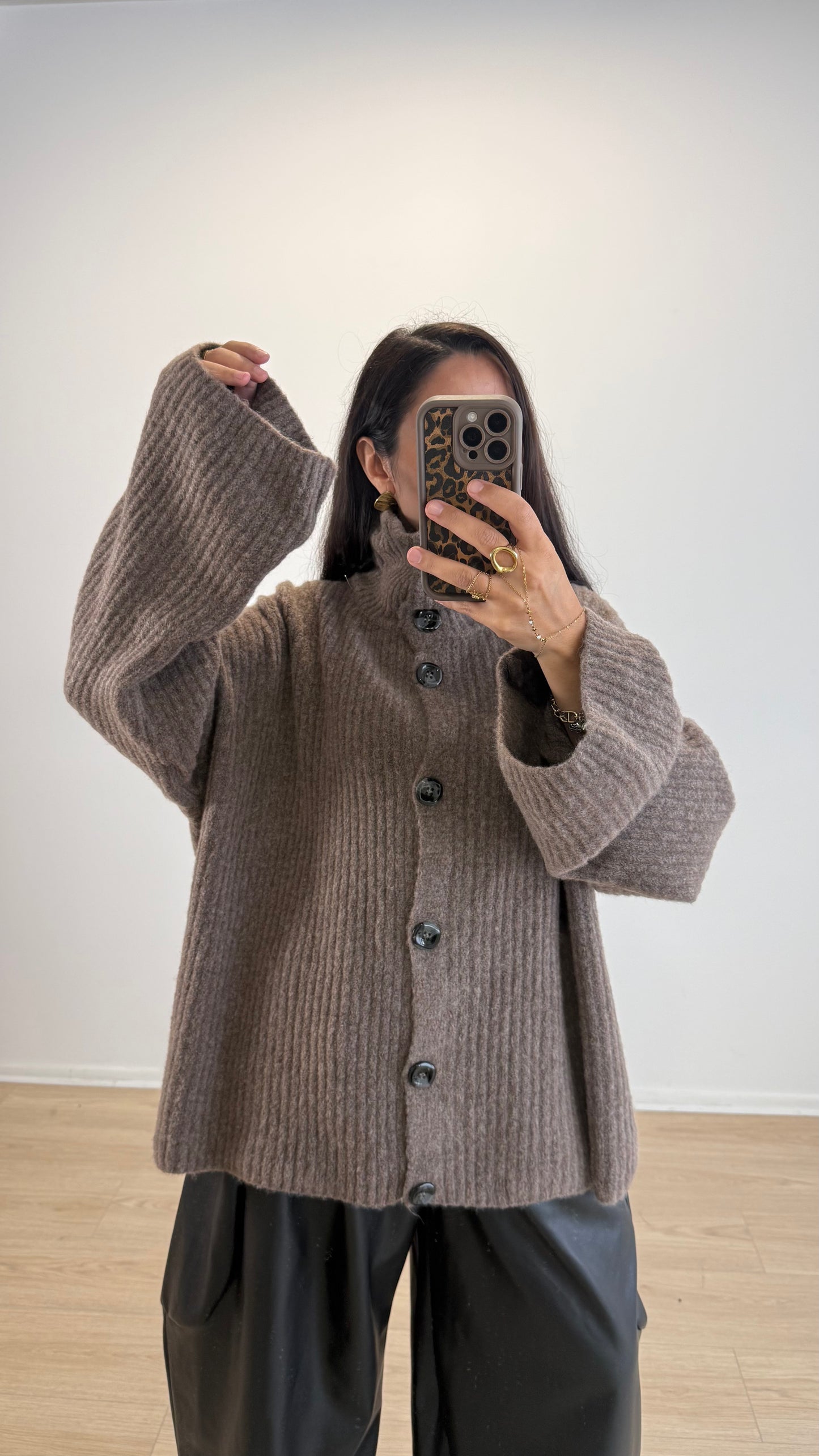 GILET SAVANNAH MARRON GLACÉ