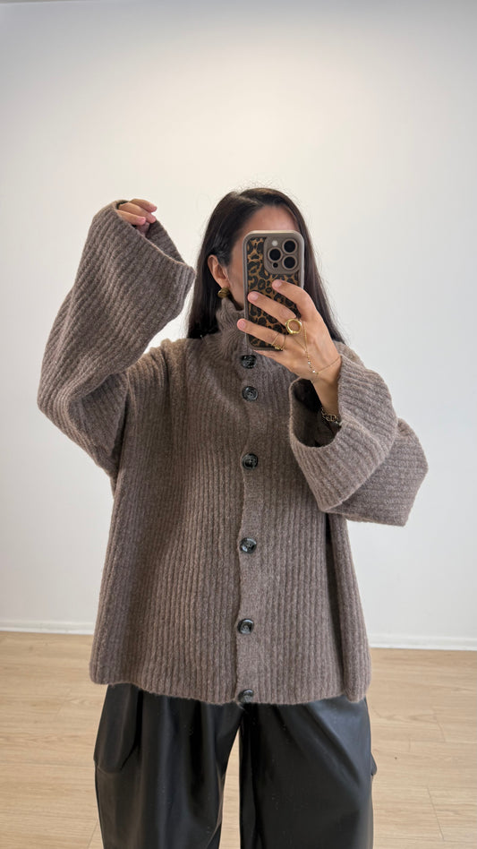 GILET SAVANNAH MARRON GLACÉ
