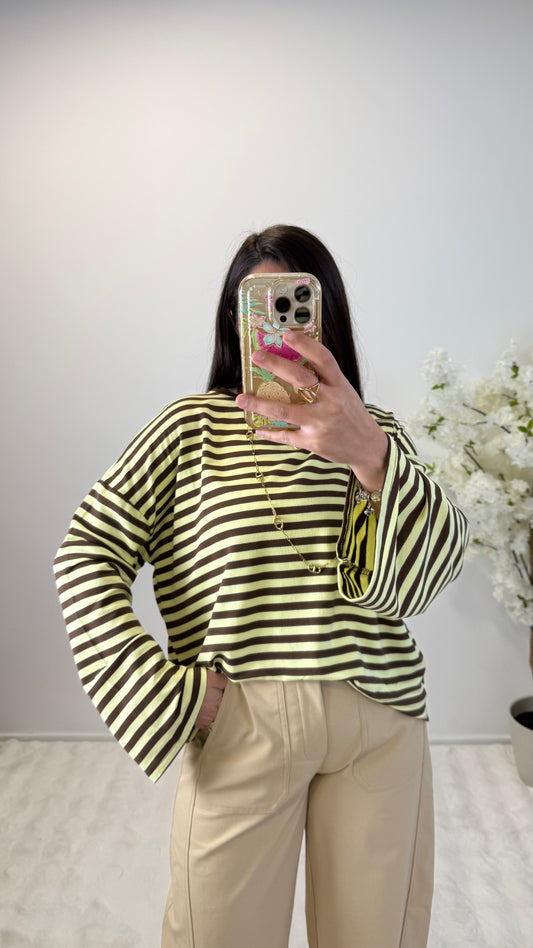 TOP ISIS CHOCO&JAUNE