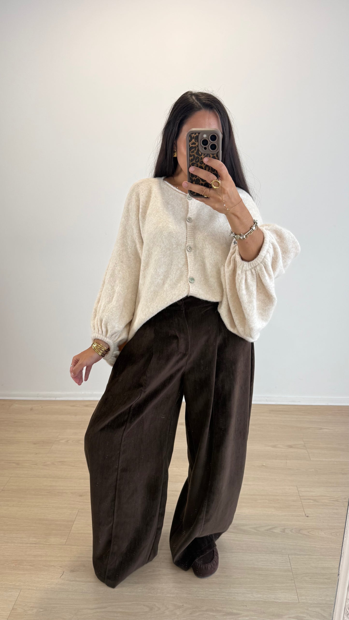CARDIGAN LÉONIE BEIGE