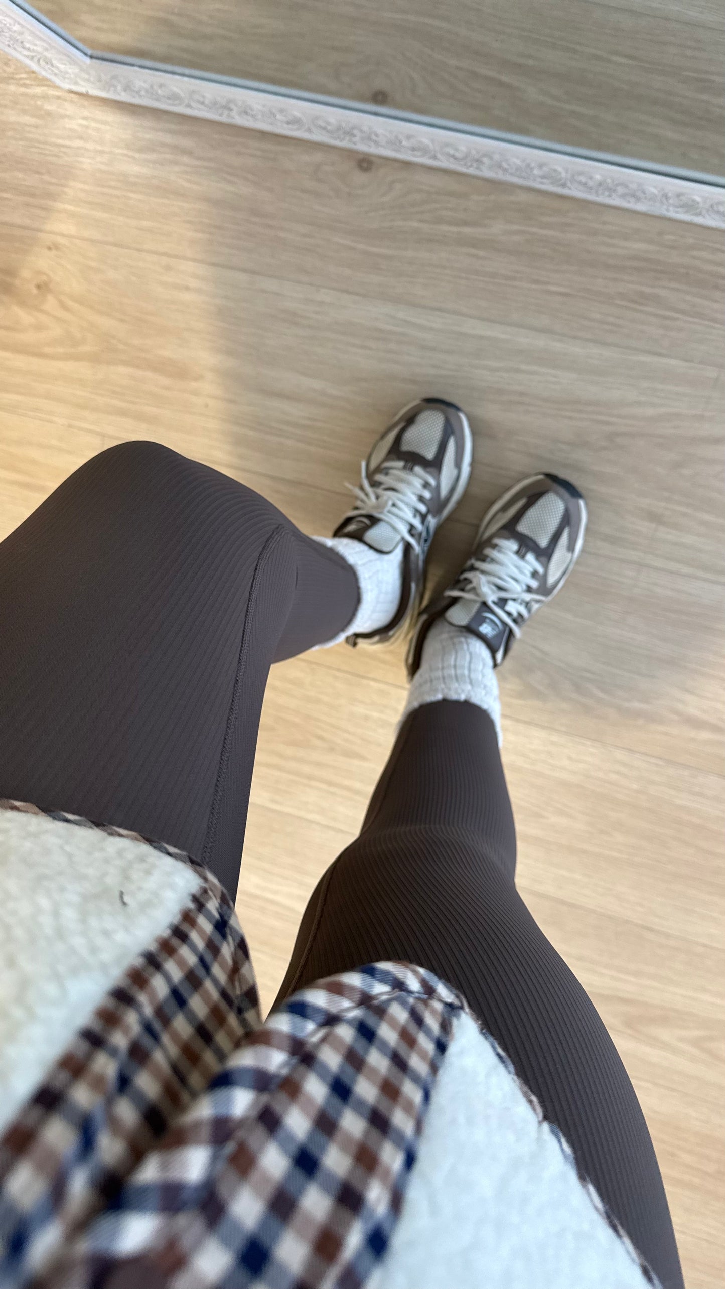 LEGGING CÔTELÉ CHOCO