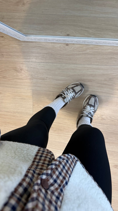 LEGGING CÔTELÉ BLACK