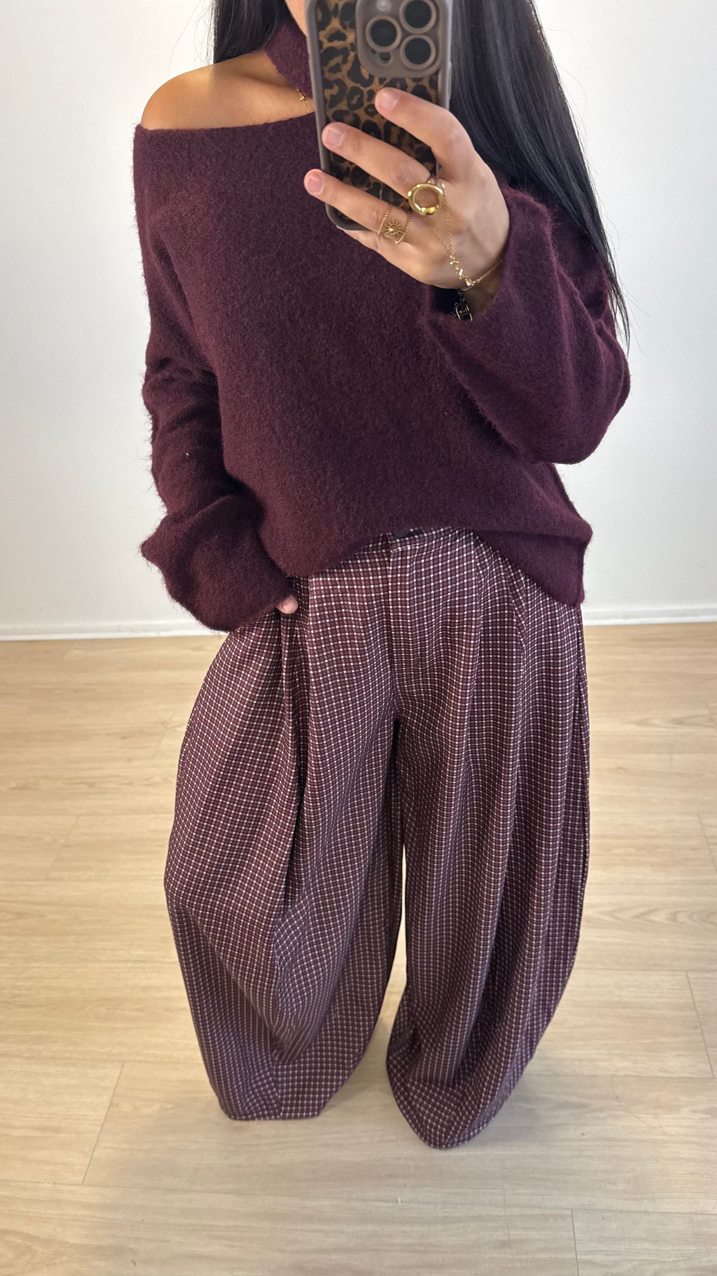 PANTALON NOVA BORDEAUX
