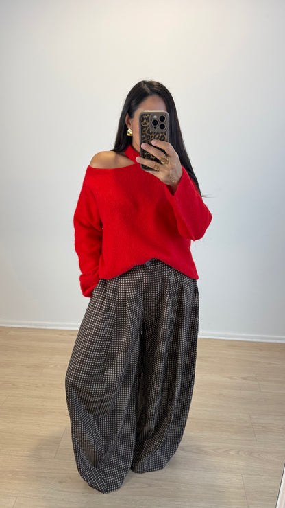 PULL AMANDA LONG ROUGE