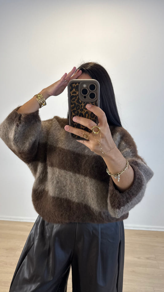 PULL MALLOW CHOCO&NOISETTE