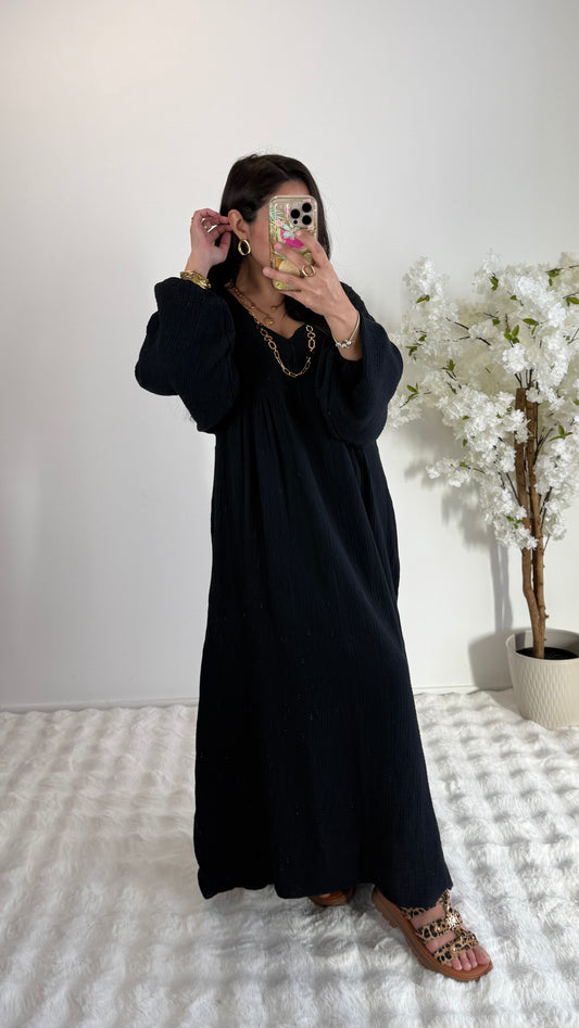 ROBE ASSIA BLACK