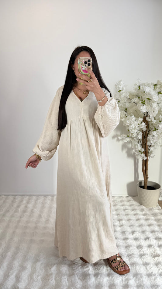 ROBE ASSIA BEIGE
