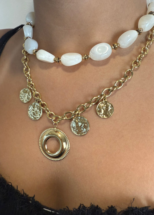 COLLIER BRELOQUE CÉLESTINE