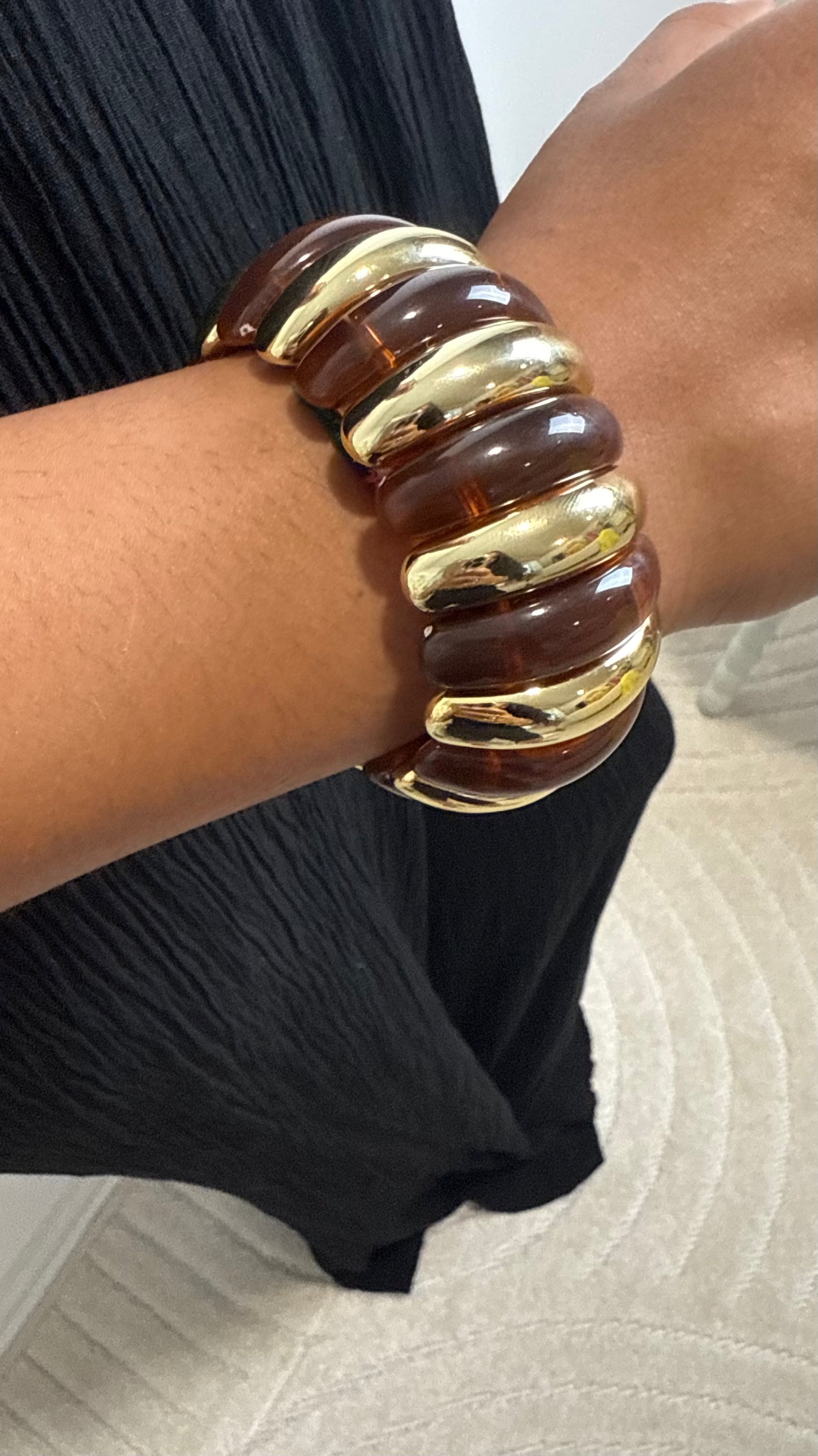 BRACELET ALINE MARRON