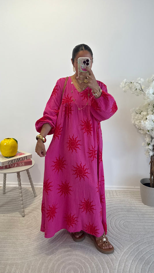 ROBE BORA FUSHIA