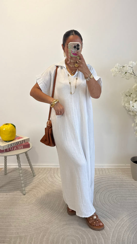 ROBE LÉA BLANCHE