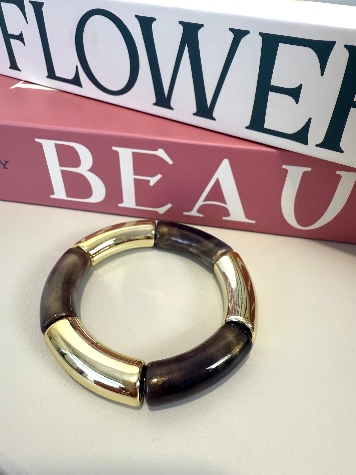 JONC CLÉOPHÉE GRIS/MARRON