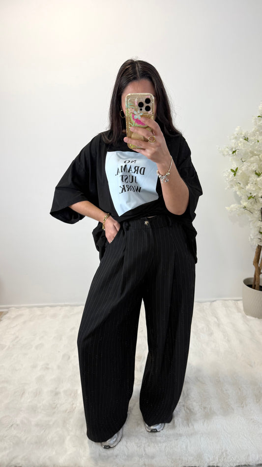 PANTALON BALLON RAYÉ