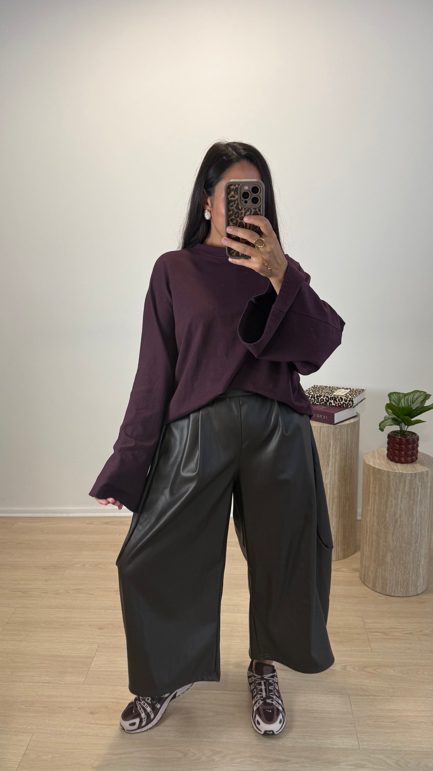 TOP BLAKE BURGUNDY